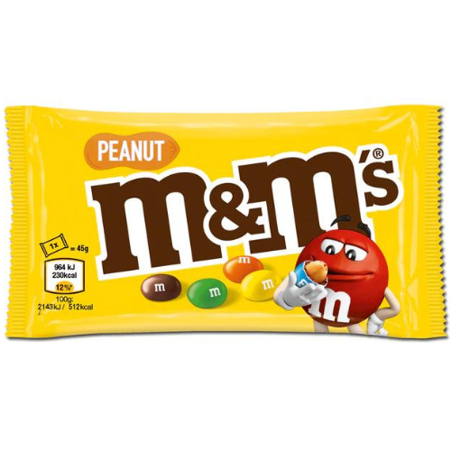 M & Ms Peanut