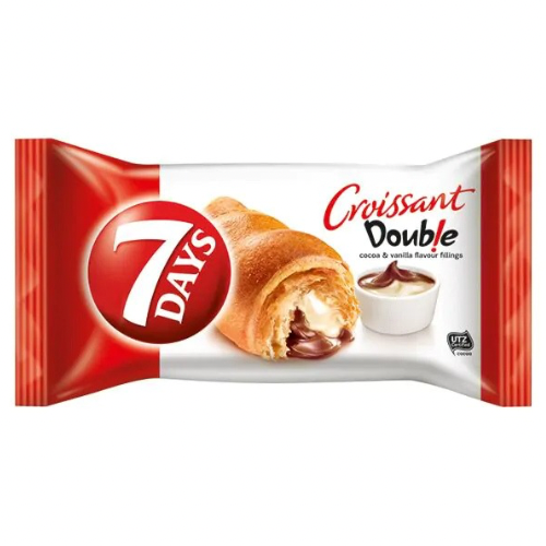 7 Days Double Croissant Kakao - Vanille